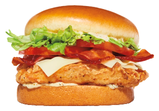 Bacon and Swiss Royal Crispy Chicken