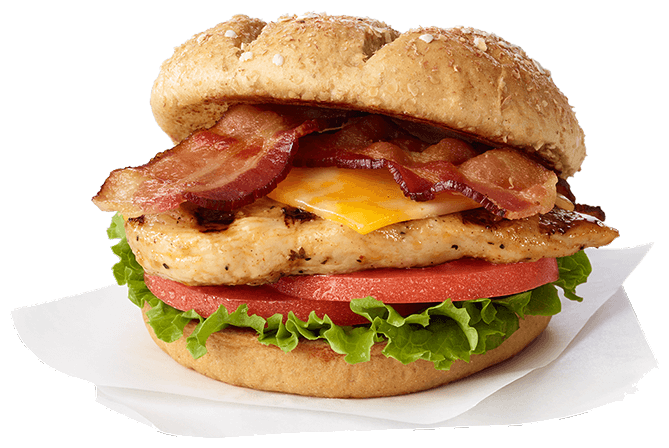 Grilled Chicken Club w/ Colby Jack