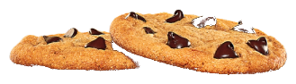 2 Chocolate Chip Cookies