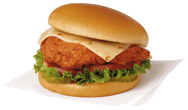 Spicy Deluxe Sandwich w/ No Cheese