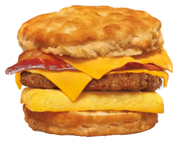 Bacon, Sausage, Egg, & Cheese Biscuit